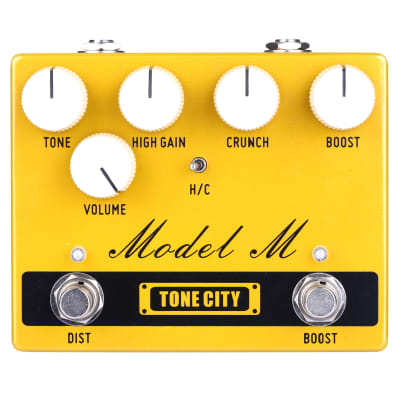 New Tone City Model M V2 Distortion Guitar Effects Pedal image 2