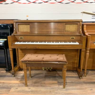 ストーリー&クラーク木製 ブラウン(アメリカ製) Amazon.com: Story & Clark Console Piano : Musical Instruments