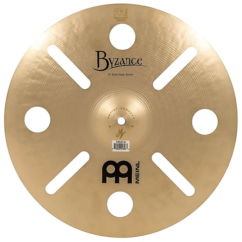 Meinl 12"/16" Artist Concept Series Luke Holland Signature Bullet Stack Cymbals (Pair) image 2
