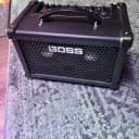 Boss Dual Cube Bass LX 10-Watt 2x5" Stereo Digital Modeling Bass Combo Amp & BOSS BT Dual Adapter