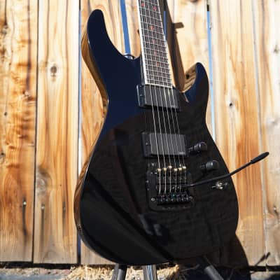 ESP LTD SIGNATURE SERIES JH-600 CTM Black Jeff Hanneman 6-String Electric Guitar (2024) image 6