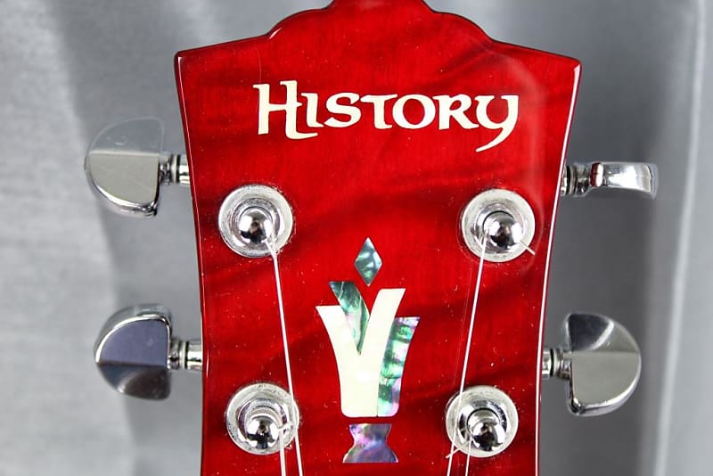 History Les Paul Standard TH-10QM 2002 Fujigen Japan import