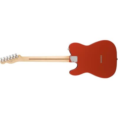 Fender Deluxe Nashville Telecaster Electric Guitar, Pau Ferro Fingerboard, Fiesta Red image 4