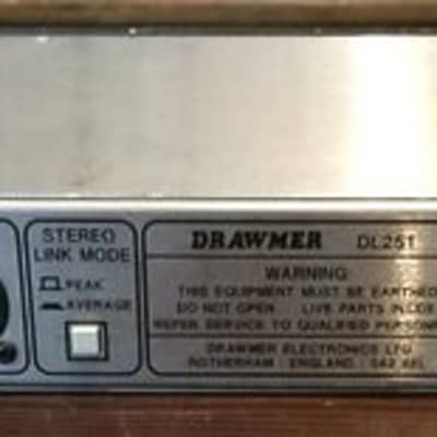 Drawmer DL251 Compressor Enanche Stereo image 5