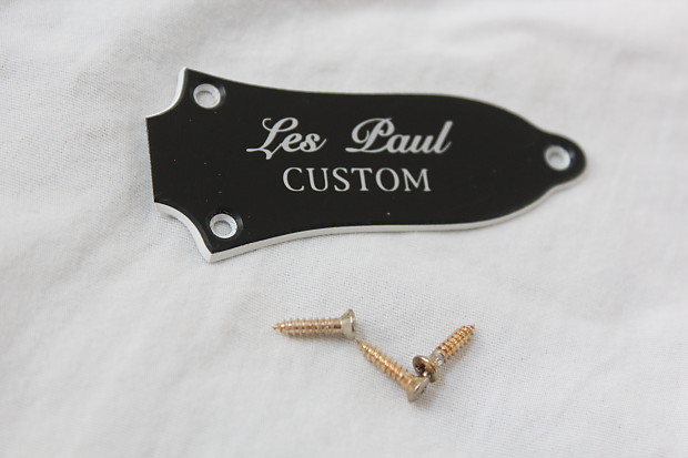 Epiphone les paul custom truss rod cover hotsell
