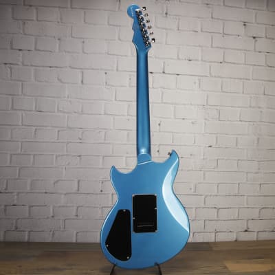 Reverend Reeves Gabrels Dirtbike Electric Guitar Metallic Blue *B-Stock* #55358-2 image 8