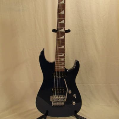 Jackson DR7T FR Dinky 7 String Blue Flame MIJ Japan DR7 Electric Guitar Nice!! for sale