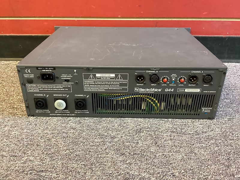 Electro-Voice Q44 Power Amplifier | Reverb
