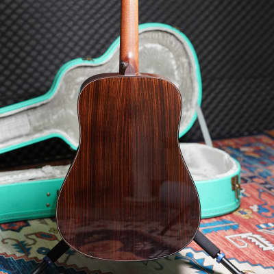 Hsienmo Autumn Bear Claws Sitka Spruce + Wild Indian Rosewood Full Solid Acoustic Guitar image 4