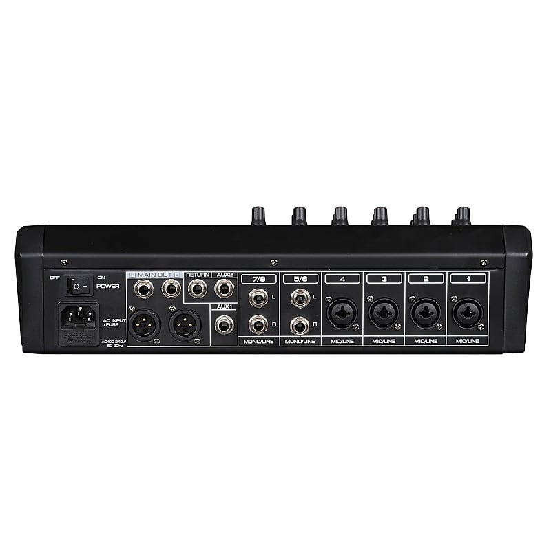 Pro DJ Audio Equipment 5 Channel USB Unpowered Live Studio Music Mixer