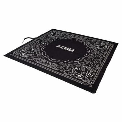 Ahead Black/Red Tribal Drum Rug with Gel Back ABRPC2 - 2112 PERCUSSION