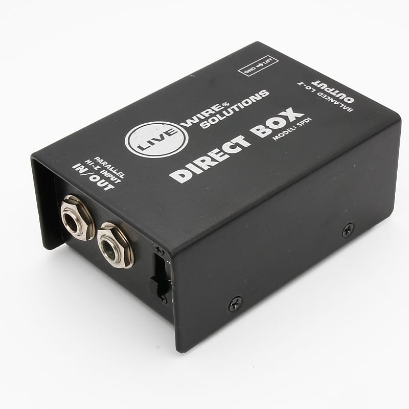 Live Wire SPDI Direct Box DI Reverb