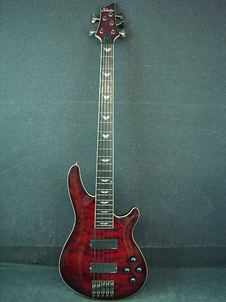 商品画像：2003 Schecter Diamond Series C-5 5 String Bass C5 W/Bag | Reverb 5