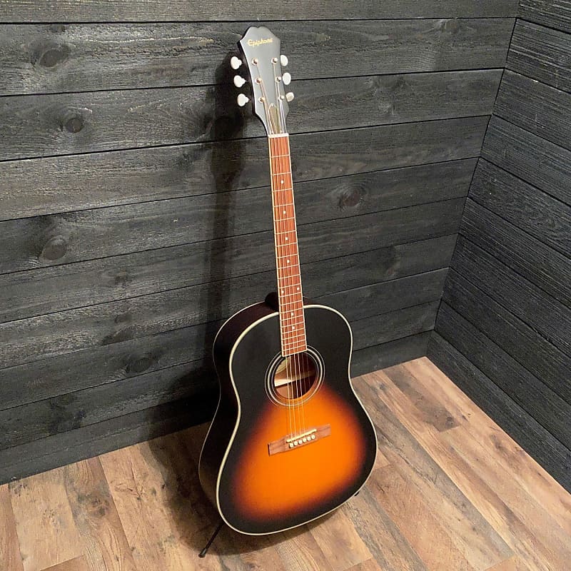 Epiphone AJ-45S カスタム Epiphone / AJ-45S Vintage Sunburst エレアコ - HR/HMギター