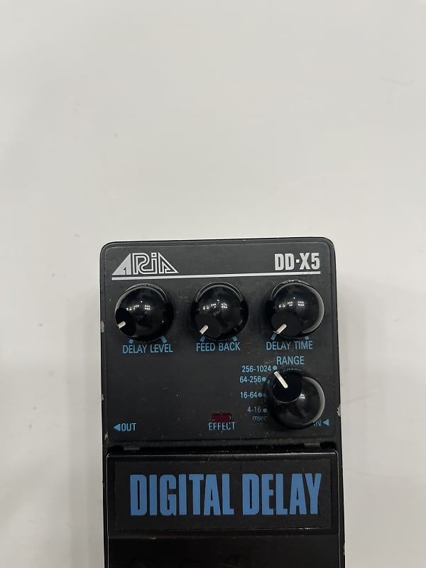 ギター ARIA DIGITAL DELAY DD-X5 Aria DD-X5 Digital Delay 4-Modes Rare Vintage Guitar Effect