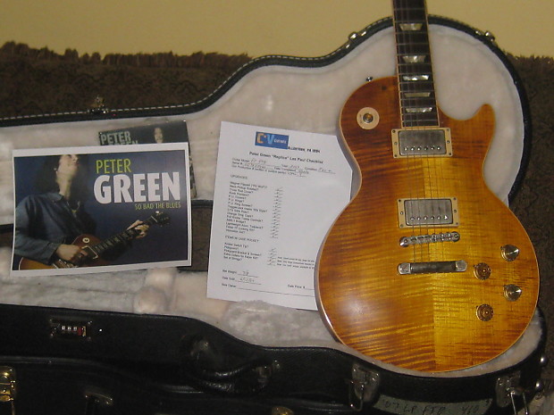 Peter green les paul shop replica