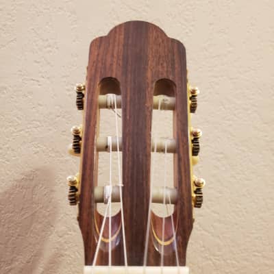 David Daily David Daily Classical Guitar -Natural Spruce, Scale/Nut: 650mm/52mm 1999 - Top: Spruce Sides and Back: Indian Rosewood Neck: Mahogany Fingerboard: Ebony image 8