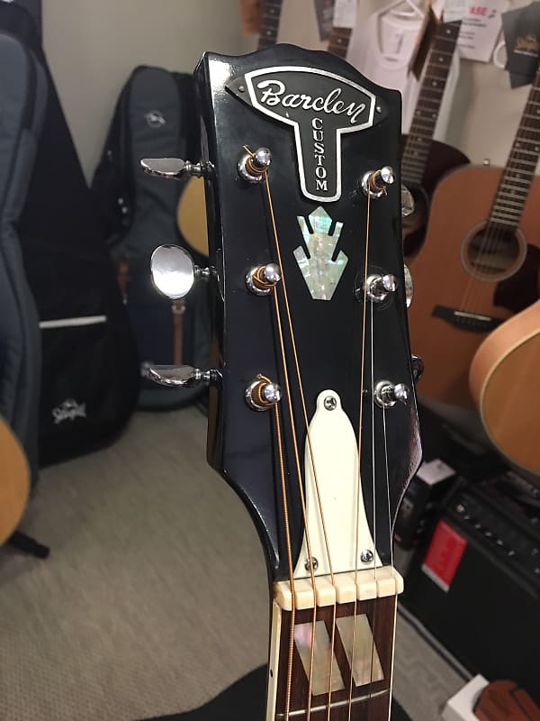 ギター Barclay Vintage Barclay Acoustic Guitar 1969 Sunburst | Reverb