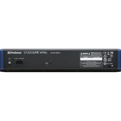 PreSonus StudioLive AR16c USB-C 18-Channel Hybrid Performance and Recording Mixer 339639 673454008573 image 4