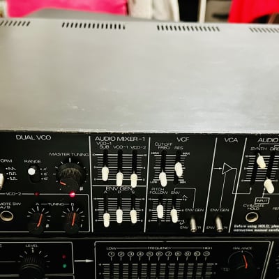 Roland SPV-355 P/V Rackmount Synthesizer 1979 -1984 - Black