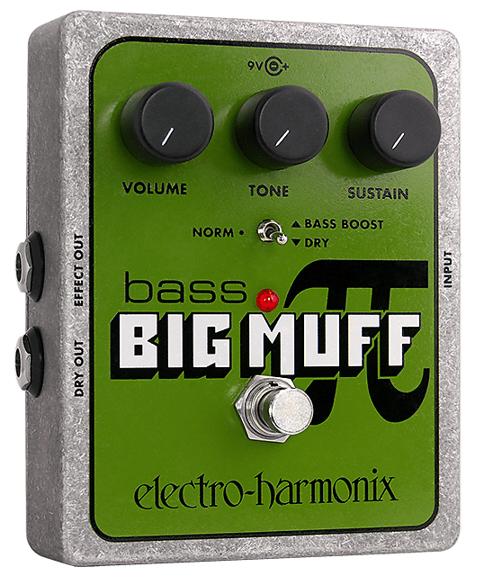 Electro-Harmonix Bass Big Muff Pi Fuzz Pedal | Reverb