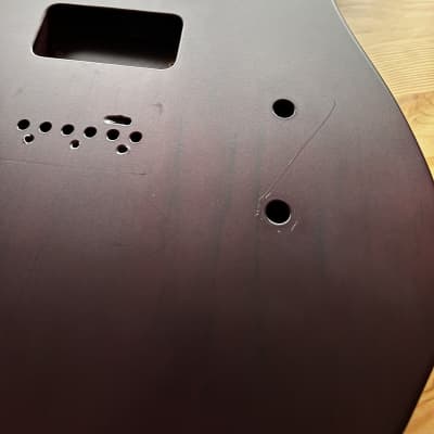 Warmoth Telecaster Guitar Body - Transparent Purple image 15