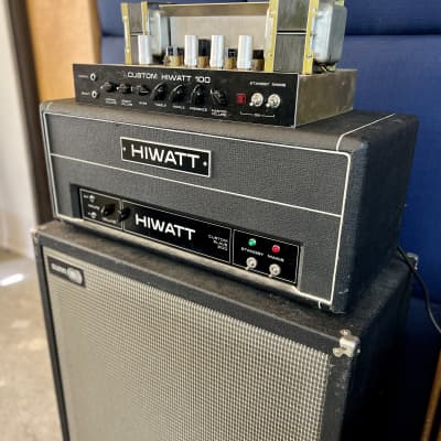 Hiwatt  Custom Slave STA-200 1970’s-‘80 200 watt tube amp hylight era amplifier original vintage uk matamp orange image 2