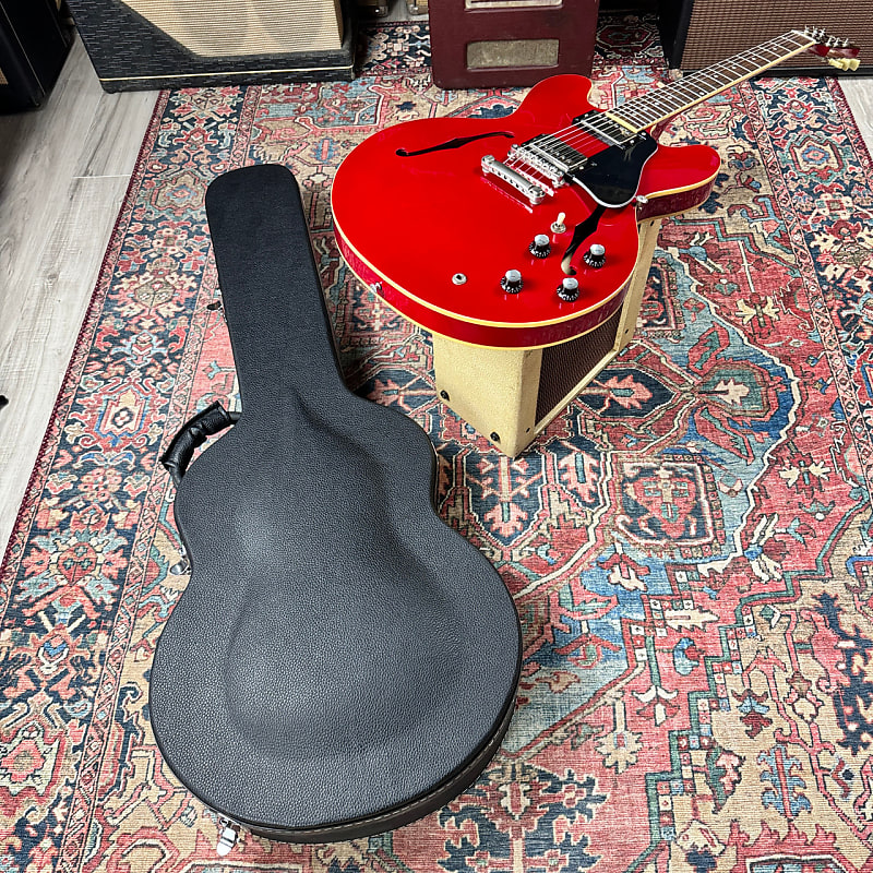 Burny ES-335 Style Semi-Hollow RSA-65 Solid Top and Back Burny ES-335 Style Semi-Hollow RSA-65 Solid Top and Back