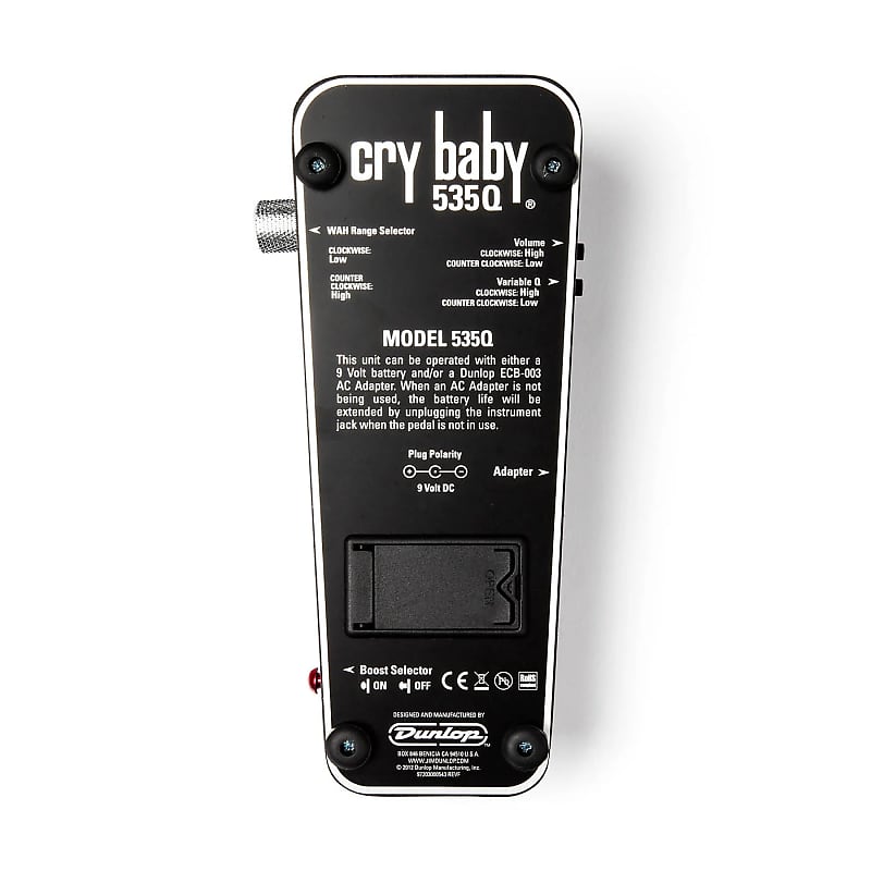 最終値下げ【1990年初期モデル】JimDunlop CryBaby 535Q 2025年最新】Jim Dunlop Cry Baby 535の人気アイテム - メルカリ