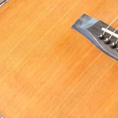 MINTY! 1997 McCollum Meghan M-44 Acoustic/ Electric Guitar Natural Cedar/ Claw Mahogany + OHSC image 6
