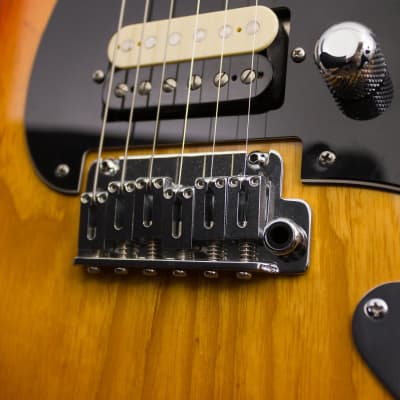 GJ2 Guitars - Glendora NLT -  HSS - Cherry Sunburst - Birdseye Maple Neck - Used image 10