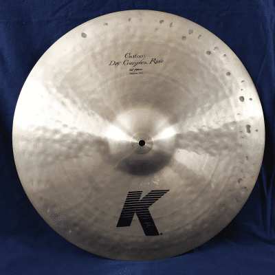 Zildjian 22" K Custom Complex Medium Thin Ride Cymbal