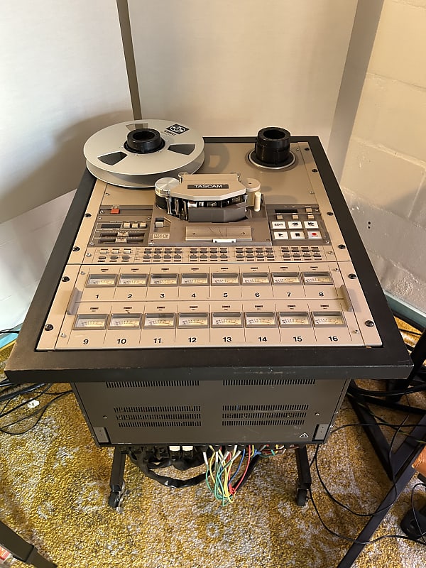 TASCAM MS-16 1 16-Track Reel to Reel 15 IPS (excellent heads