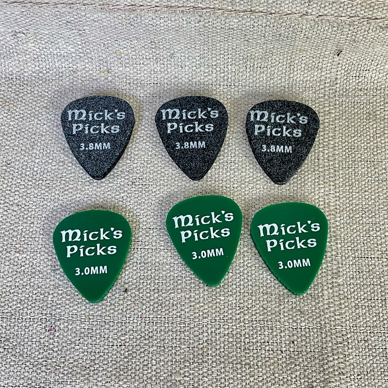 Mick's Picks by D'Andrea USA Bass Guitar Pick Variety Pack Reverb