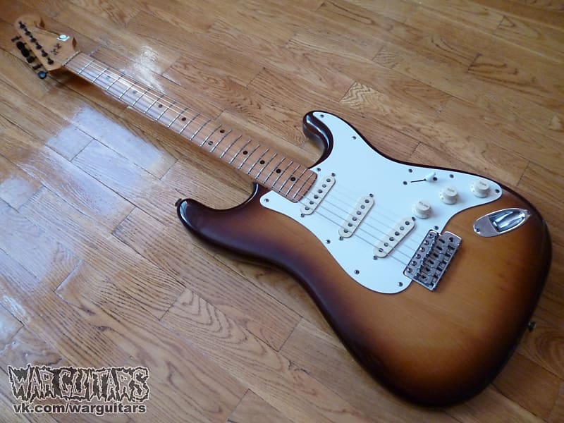 Fernandes FST-60 Stone Logo Stratocaster 1978 Vintage Burst