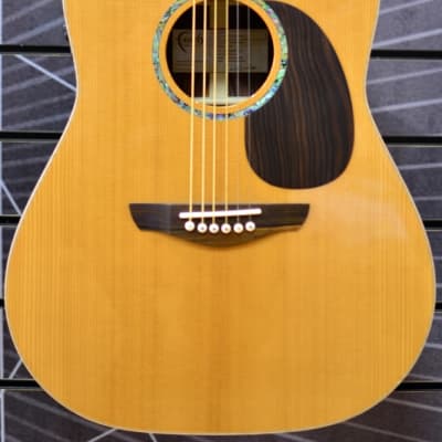Faith PJE Legacy FG2RE Mars Slope Dreadnought Nat Solid Electro Acoustic Guitar Incl Faith Hard Case for sale