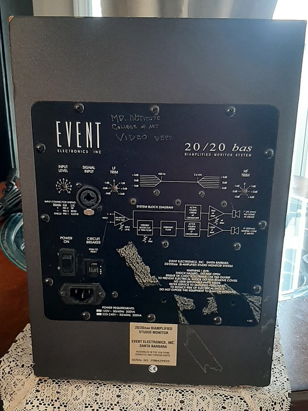 Event 20/20 Bas V1 2000 Grey | Reverb