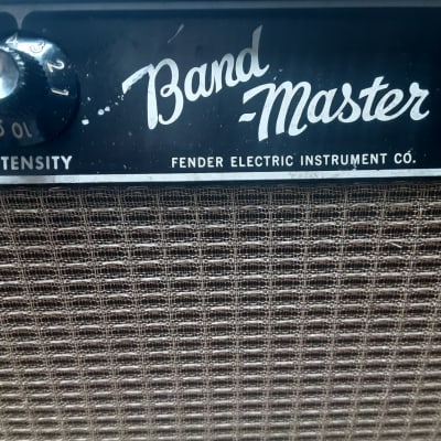 Fender Bandmaster 40-Watt 2-Channel Guitar Amp Head 1963 - 1967 - Black Panel image 2