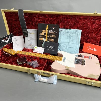 Fender Telecaster 54 Relic Custom Shop 2018 Shell pink image 1