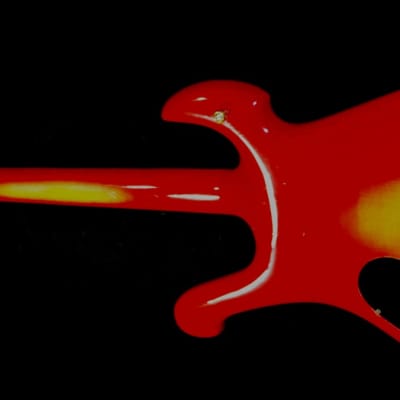LADO Condor 1 1981 Crimson Red Burst. Very Rare. Only 100 made. Handmade. High Quality. Superb Play image 19