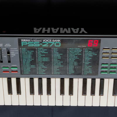 Yamaha PSS-270 Synthesizer year 1986, 2op FM synth + arranger image 4