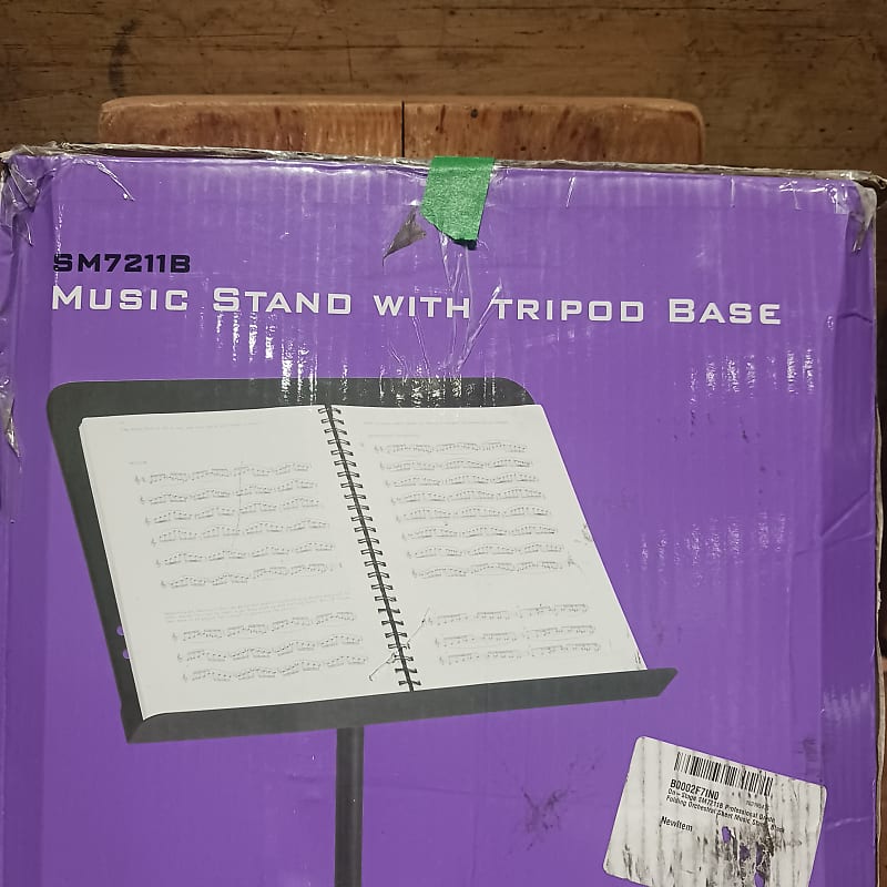 On-Stage - Music Stand W/ Tripod Base - SM7211B - Orchestra