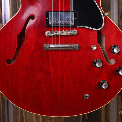 Gibson Custom Shop Murphy Lab '64 ES-335 Reissue Light Aged Sixties Cherry image 5