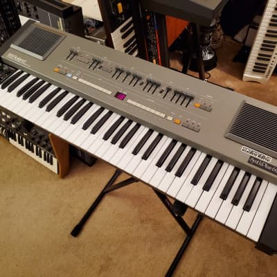 FULLY SERVICED RARE VINTAGE ROLAND HS60 (JUNO 106 with speakers!) IN AMAZING CONDITION! image 5