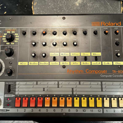 Roland TR-808 Rhythm Composer 1982 - Black