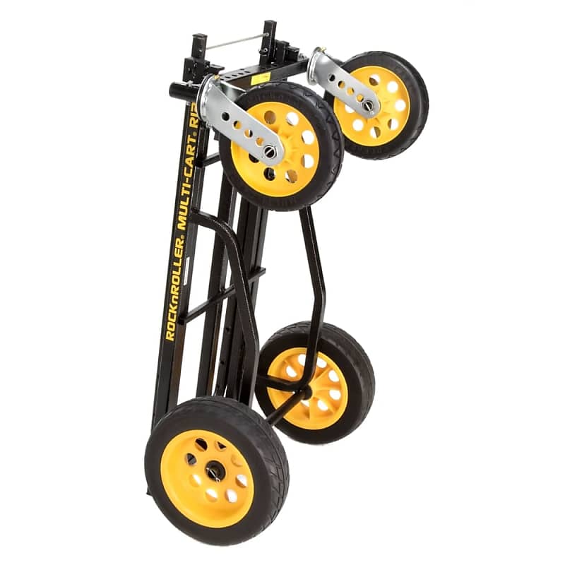 Rock-N-Roller R2RT Micro 8-in-1 Folding Multi-Cart - Telescopes 26" To 39", 350 Lb Capacity, Hand Truck/Dolly/Platform Cart
