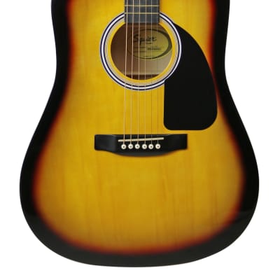 Fender Squier Hello Kitty Acoustic Guitar in Black | Reverb