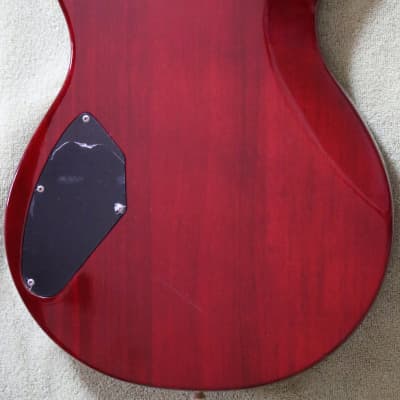 Haywire Custom Guitars 335-Strat 2006 - Cherry image 5