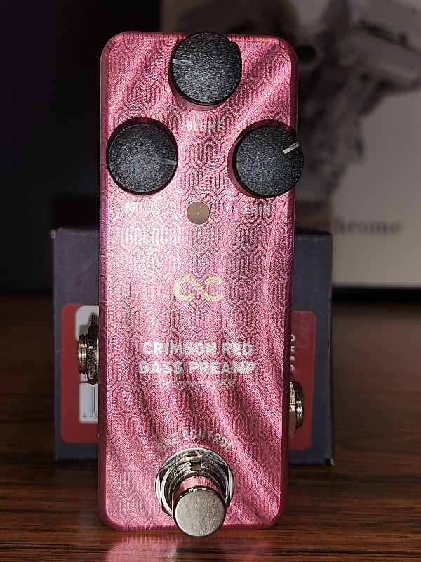 One Control Crimson Red Bass Preamp | Reverb