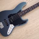 2006 Fender Aerodyne Jazz Bass Electric Bass Guitar PJ Gunmetal Blue Japan CIJ